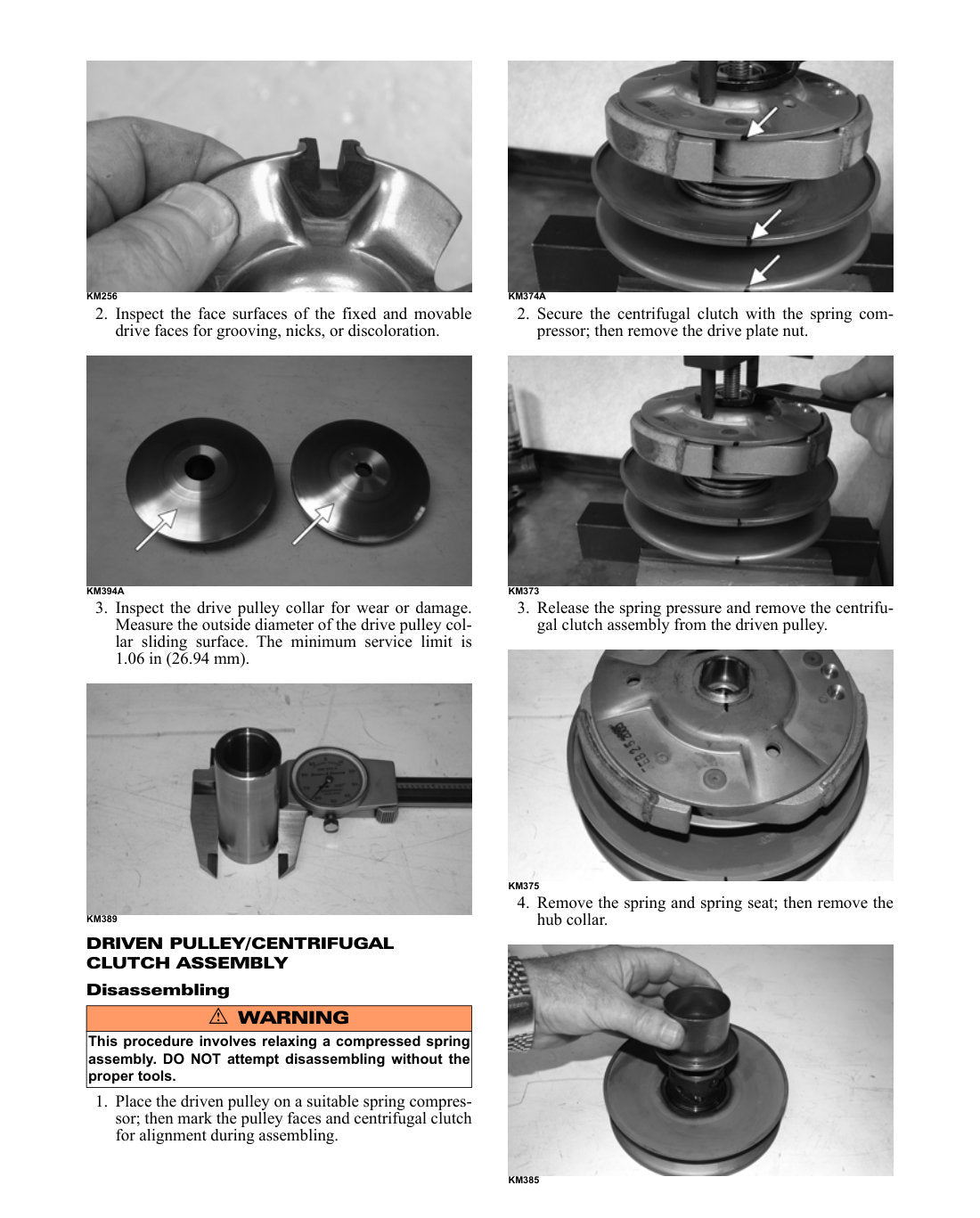 Arctic Cat Alterra 300 2023 service manual - page 46
