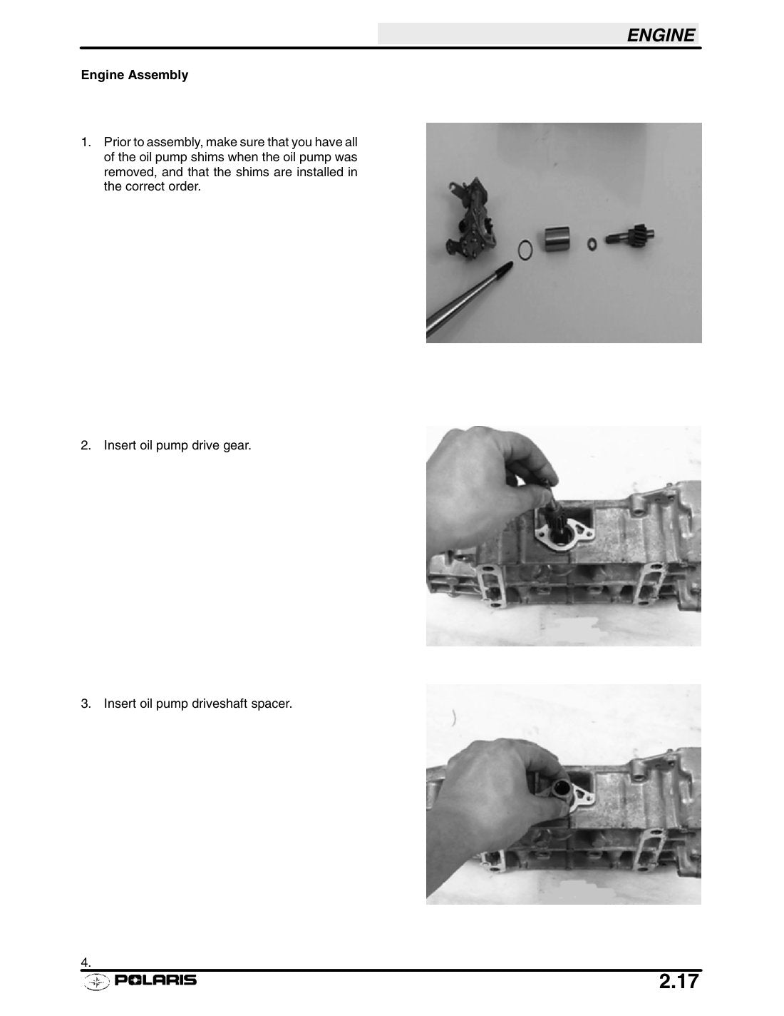 Polaris Pro X 2003 service manual - page 49
