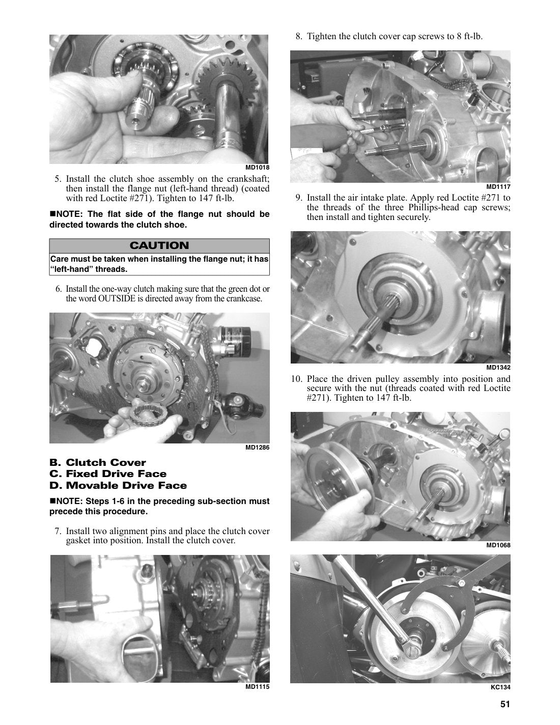 Arctic Cat 425 ATV Service Manual 2012 - page 52