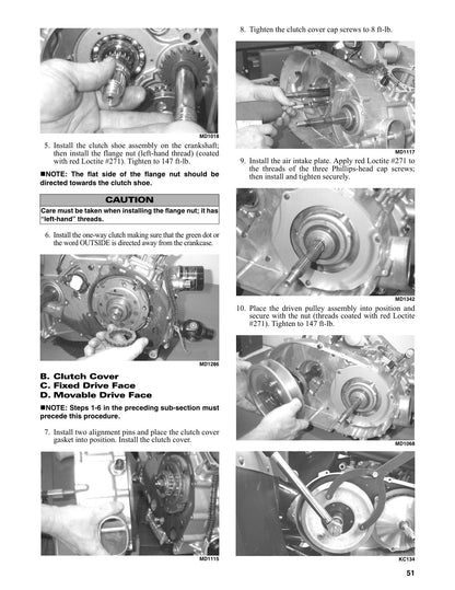 Arctic Cat 425 ATV Service Manual 2012 - page 52