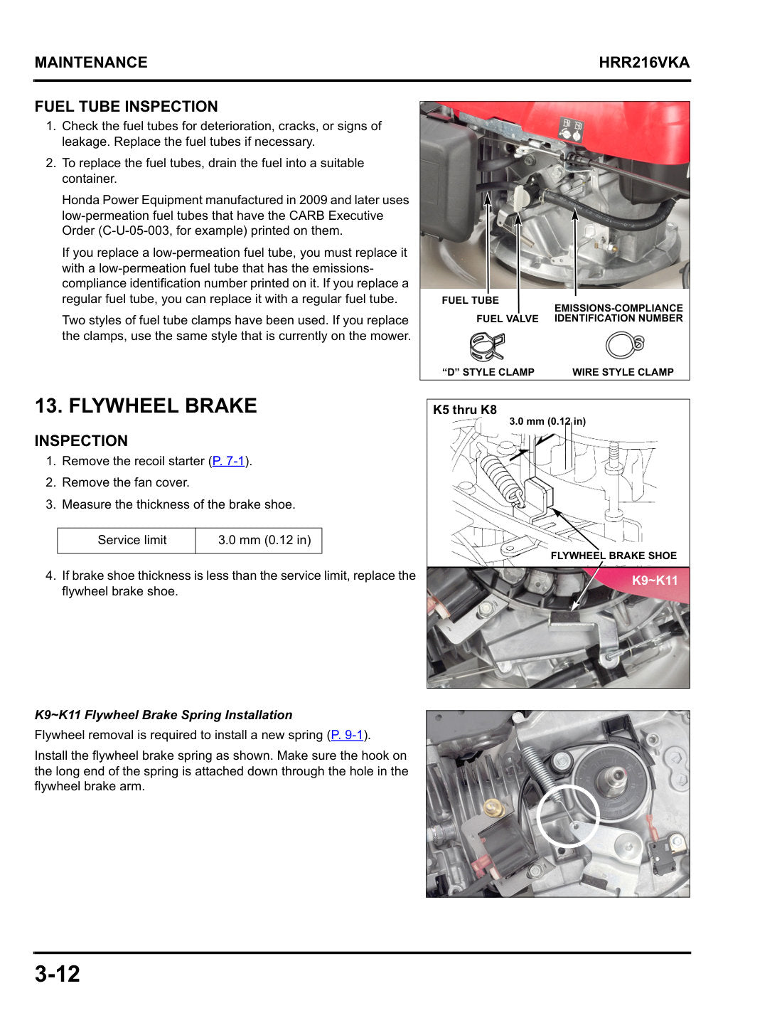 Honda HRR216 VKA service manual - page 53