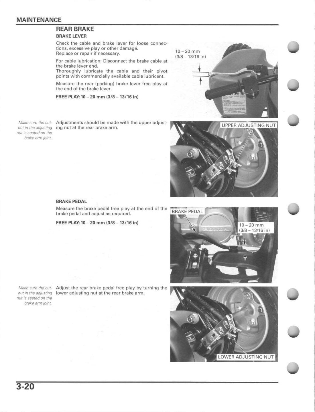 Honda TRX90 2006-2012 service manual - page 54