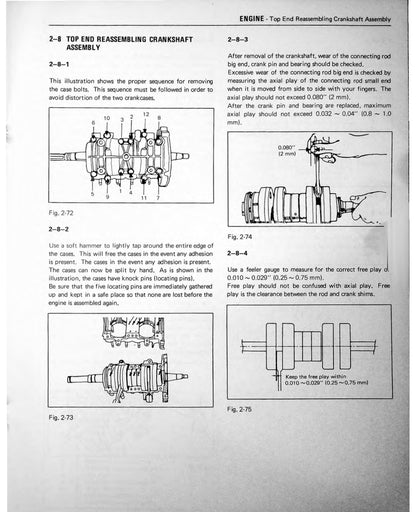 Yamaha SL338 service manual - page 55