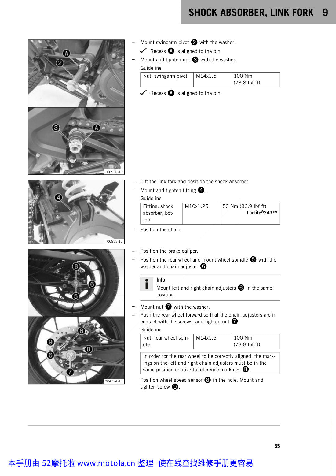 KTM 390 Adventure 2020 service manual - page 57