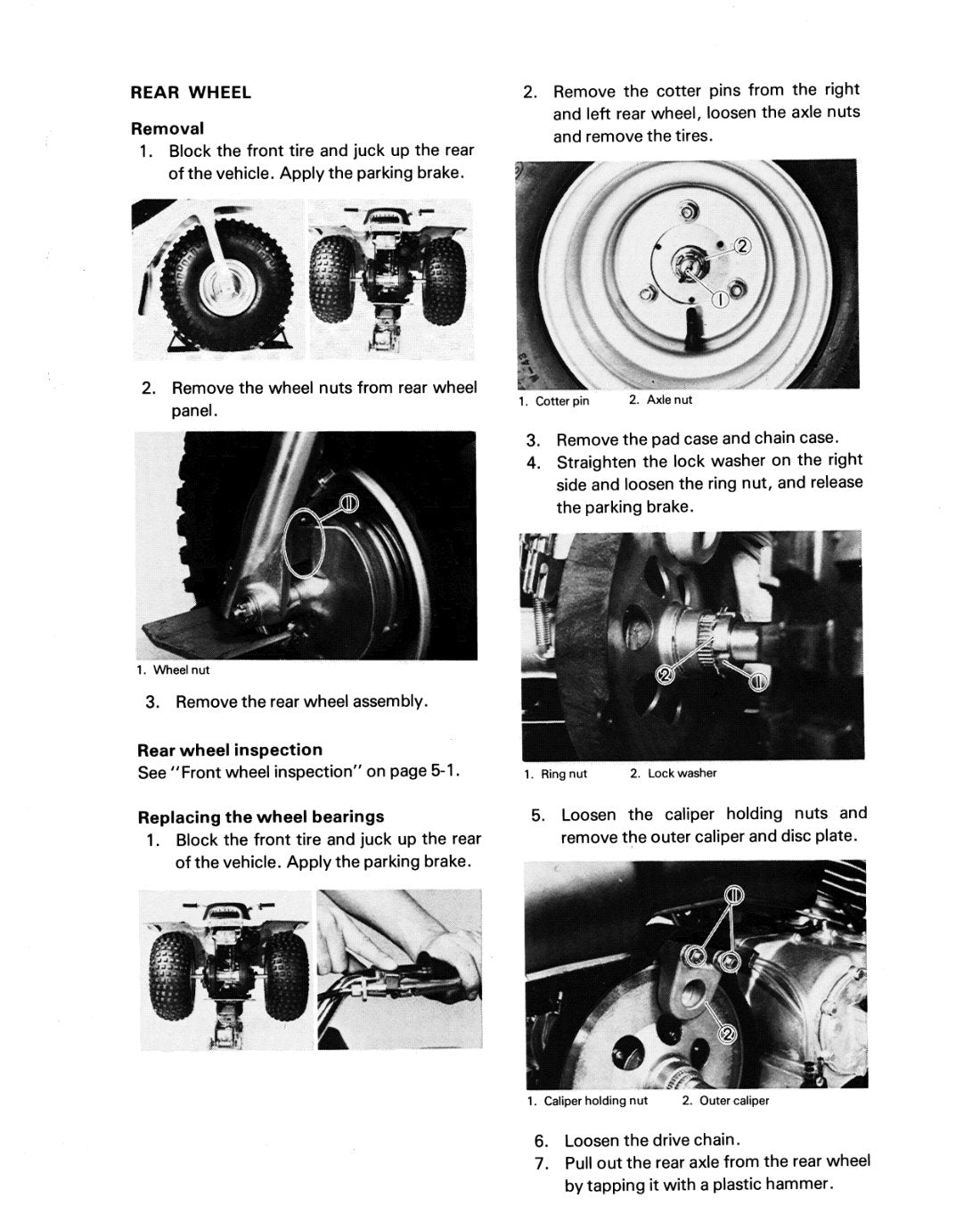 Yamaha Tri-Moto YT175 service manual - page 59