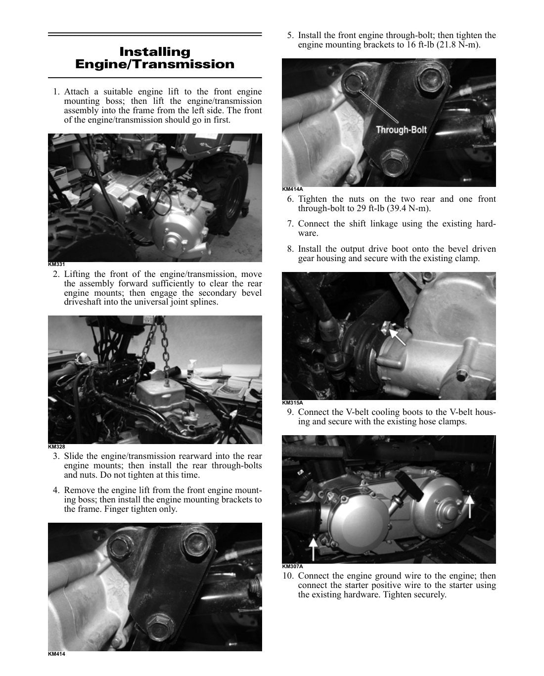 Arctic Cat Alterra 300 2023 service manual - page 63