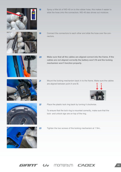 Giant Momentum E-Bike 2020 service manual - page 63