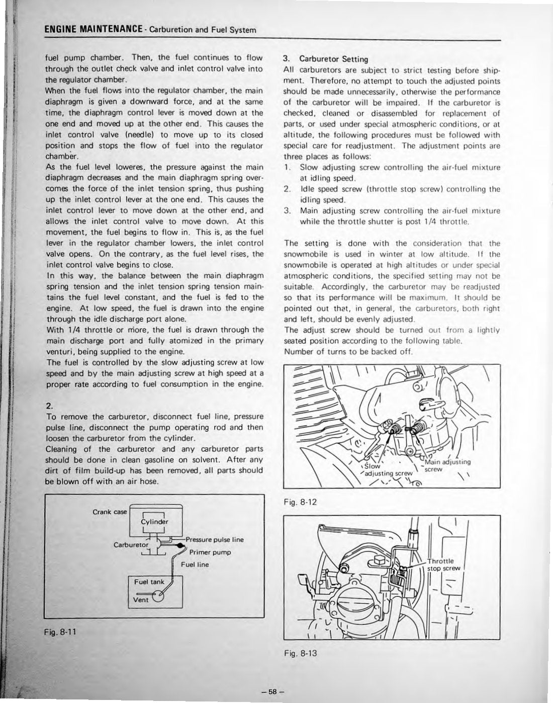 Yamaha SL292 GP292 1971-1973 service manual - page 64