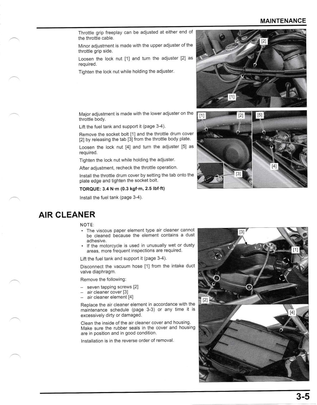 Honda VFR800F 2014-2015 service manual - page 66
