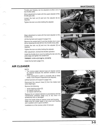 Honda VFR800F 2014-2015 service manual - page 66