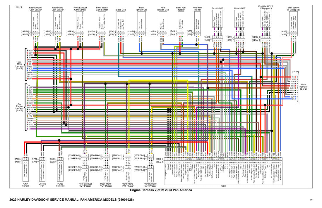 2023 Harley-Davidson Wiring Diagrams All Models - page 68