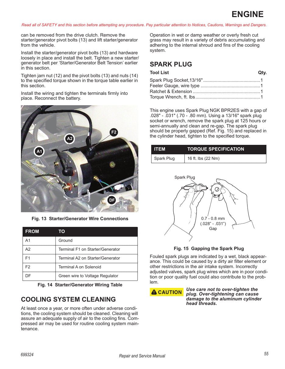 Tracker Offroad LX6 EFI Gas Golf Cart Service Manual PDF 2020 - sample page 73