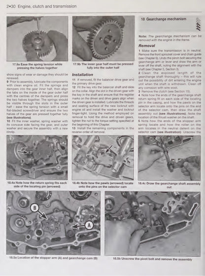 Honda CB125F CBF125 2009-2017 service manual - page 74