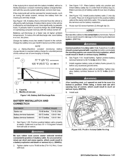 2015 Harley-Davidson Softail Motorcycle Service Manual - page 74