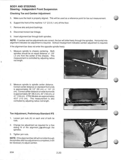 Polaris Snowmobile 1985-1995 service manual - page 75