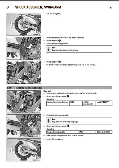KTM 450 SX-F 2015 service manual - page 83