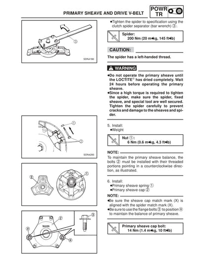 Yamaha VK540 2000 service manual - page 83