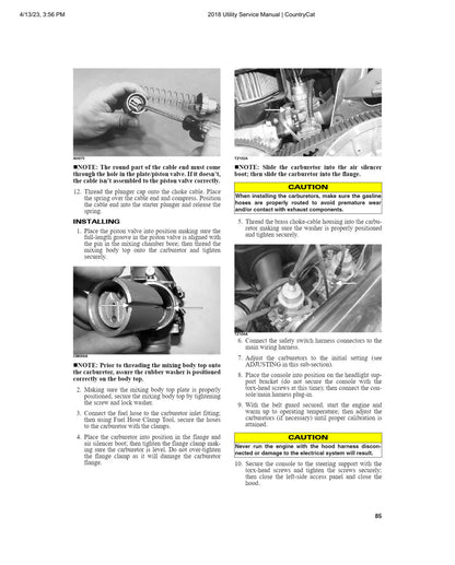 Arctic Cat Utility Snowmobile 2018 service manual - page 86