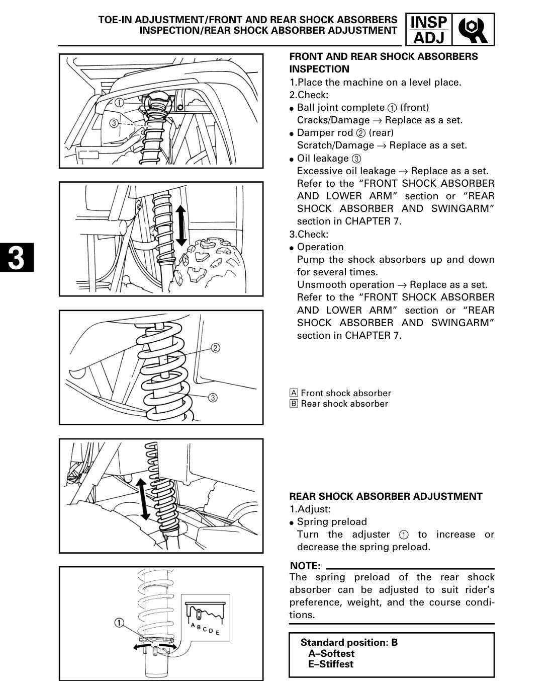Yamaha Beartracker YFM250XL 1998 service manual - page 88