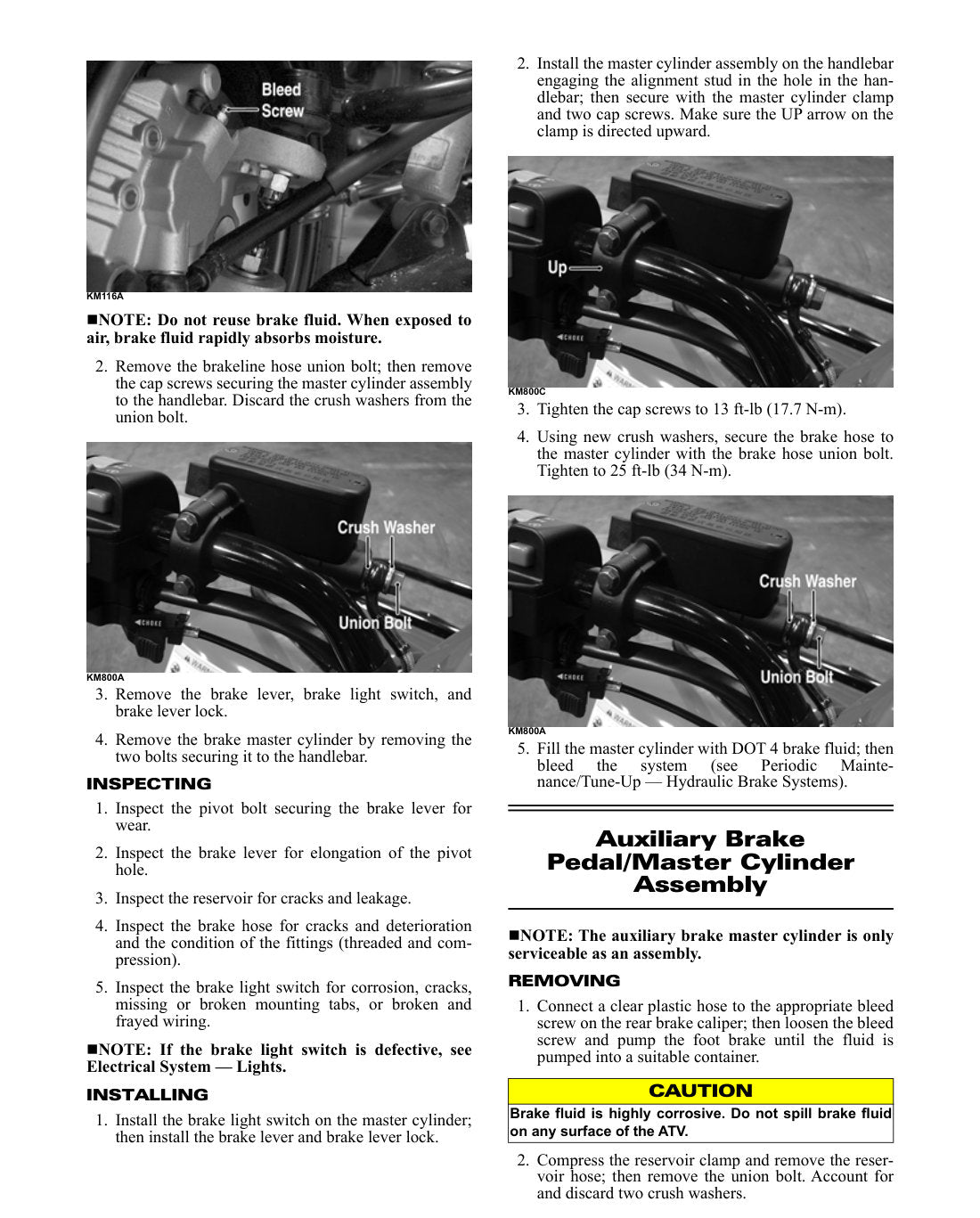 Arctic Cat Alterra 300 2023 service manual - page 92