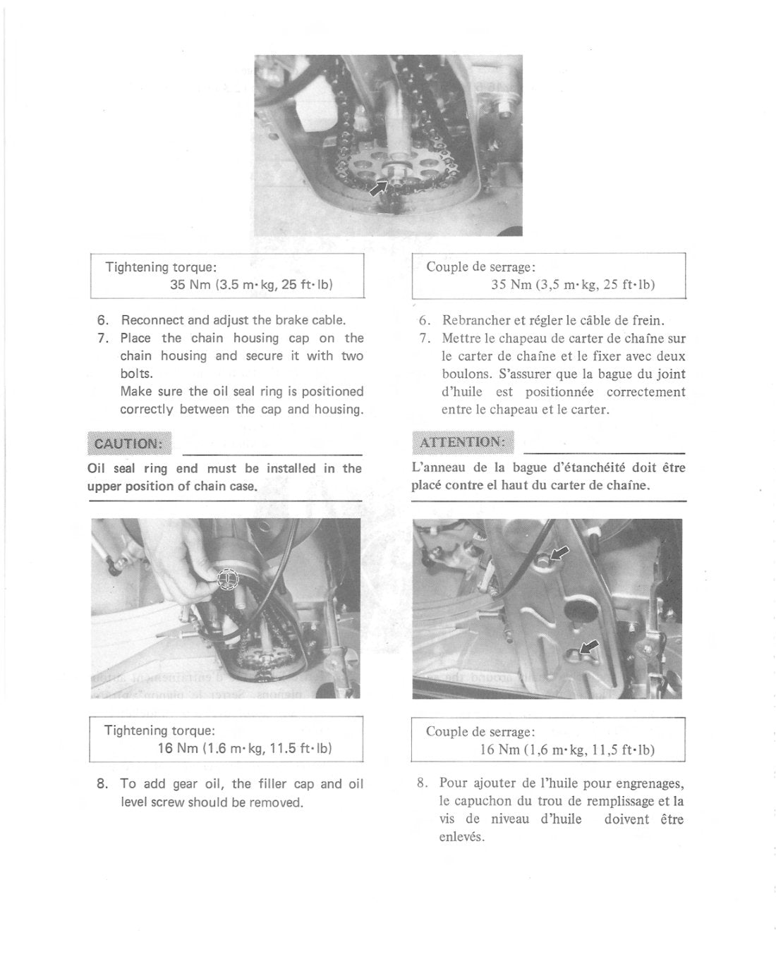 Yamaha ET300 Enticer service manual - page 93