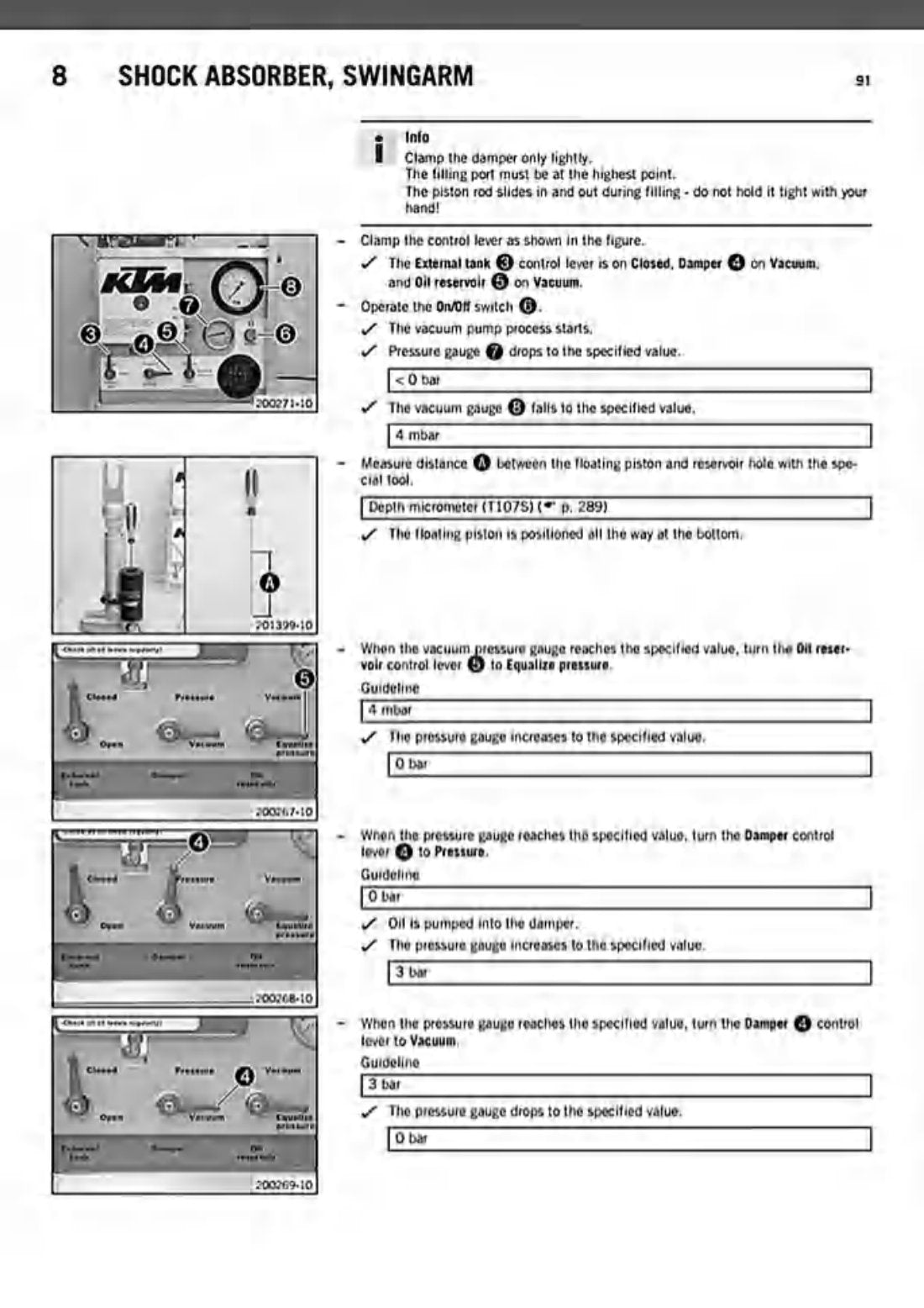 KTM 250 SX 300 XC 2016 service manual - page 93