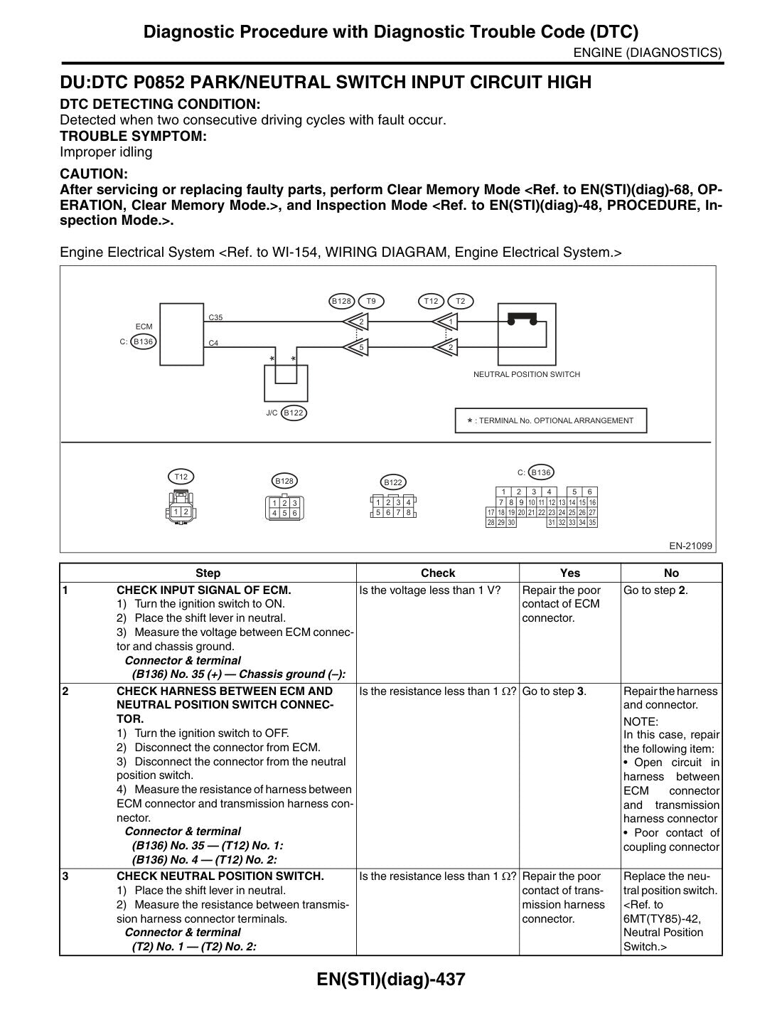 Subaru WRX STI 2017 service manual - page 1007