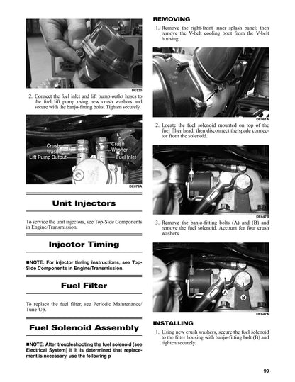 Arctic Cat 700 Diesel SD ATV Service Manual 2011 - page 100