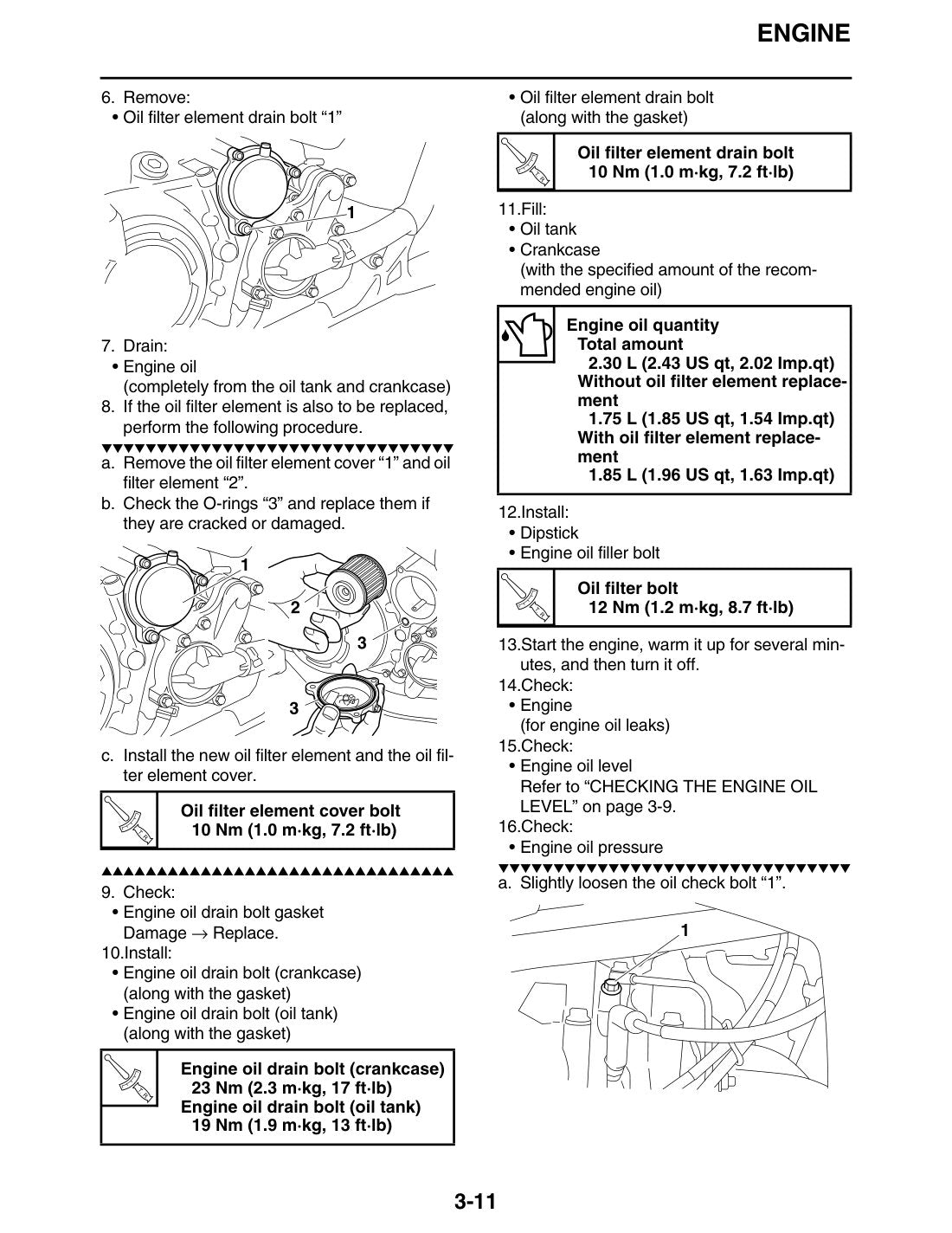 Yamaha Raptor 700R 2015 service manual - page 102