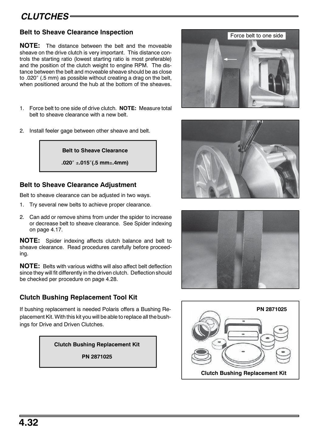 Polaris Pro X 2004 service manual - page 108