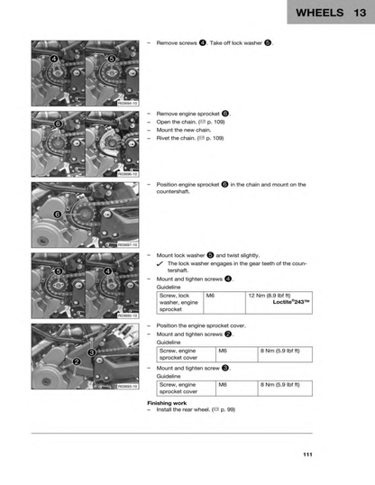 Husqvarna Vitpilen 401 Motorcycle Service Manual PDF | 2018-2022