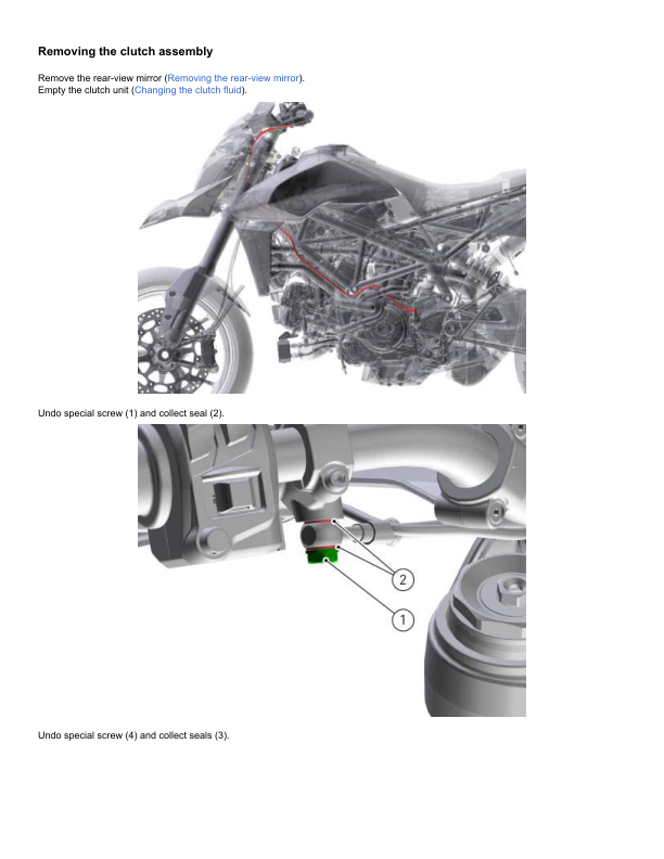 Ducati Hypermotard 950 SP Motorcycle Service Manual PDF | 2019-2022
