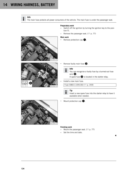 Manual de servicio de la motocicleta KTM 790 Duke | 2018-2023