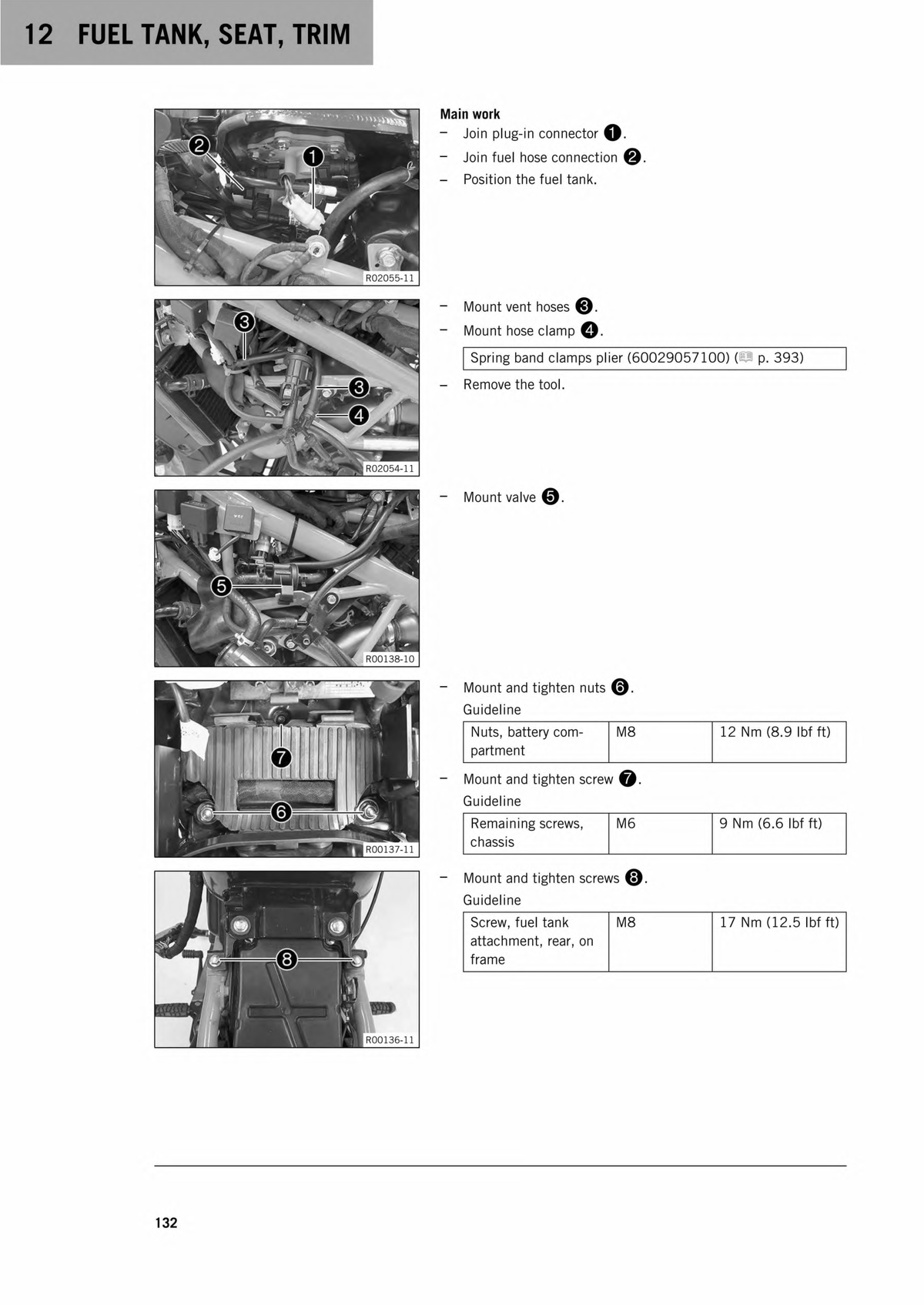 KTM RC 390 Motorcycle Service Manual PDF | 2014-2019