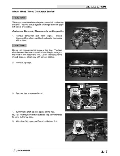 Polaris Pro X 2003 service manual - page 115
