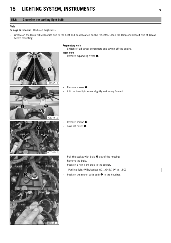 KTM 390 Duke Motorcycle Service Manual PDF | 2013-2017