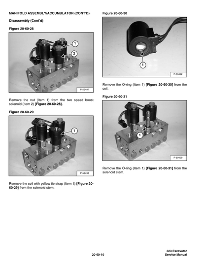Bobcat 323 Mini Excavator Service Manual PDF