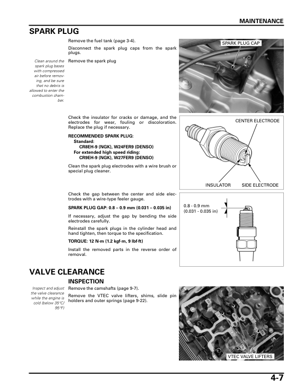 Manual de servicio de la motocicleta Honda CB400 Super Four | 2002–2007