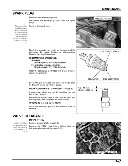 Manual de servicio de la motocicleta Honda CB400 Super Four | 2002–2007