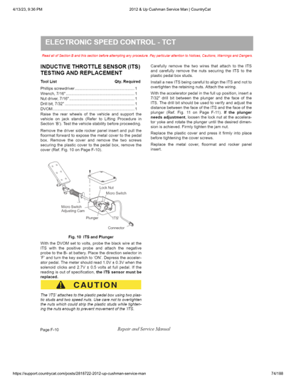 EZGO Shuttle 4X Golf Car Service Manual PDF | 2013-2016