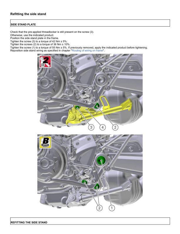 Ducati Hypermotard 950 SP Motorcycle Service Manual PDF | 2019-2022
