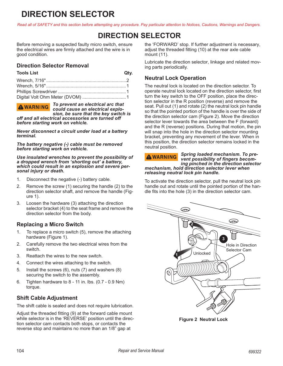 Tracker Offroad LS2 EFI Gas Golf Cart Service Manual PDF 2020 - sample page 122