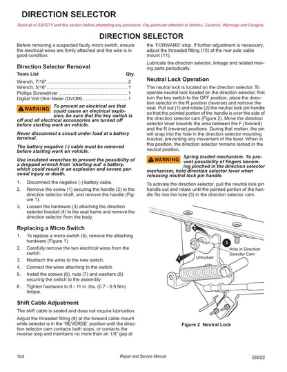 Tracker Offroad LS2 EFI Gas Golf Cart Service Manual PDF 2020 - sample page 122