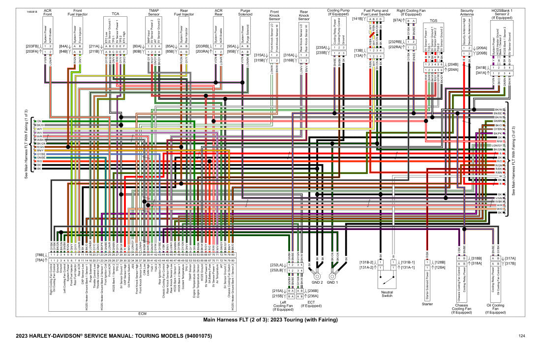 2023 Harley-Davidson Wiring Diagrams All Models - page 126