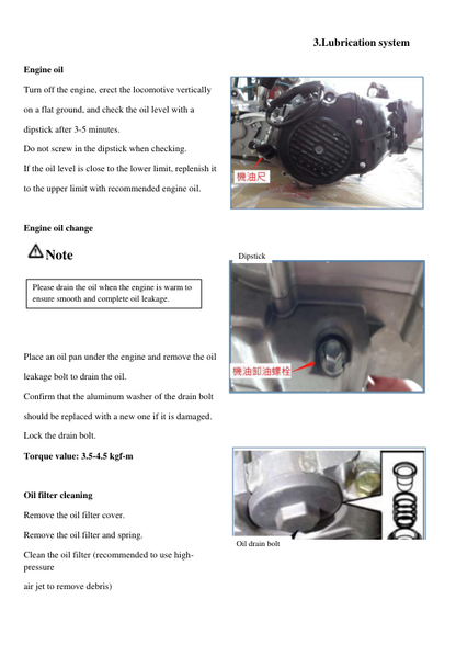 Kayo A180 ATV-Werkstatthandbuch PDF | 2021-2026