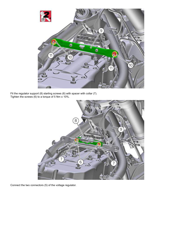 Ducati Hypermotard 950 SP Motorcycle Service Manual PDF | 2019-2022