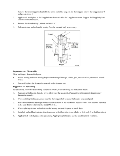 Manual de servicio de montacargas Caterpillar PD8000 - PD12000