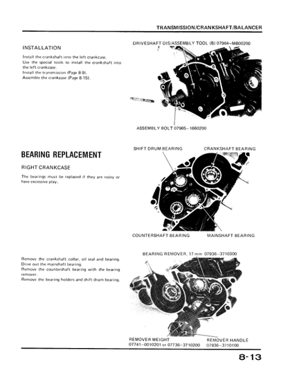 Manuel d’entretien de moto Honda ATC250 Big Red PDF | 1985–1986