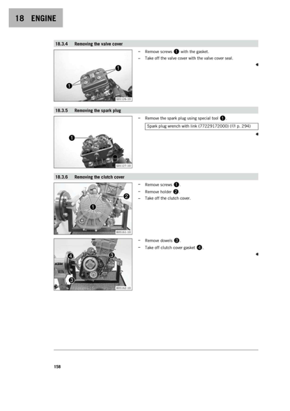 KTM 125 Duke Motorcycle Service Manual PDF | 2017-2020