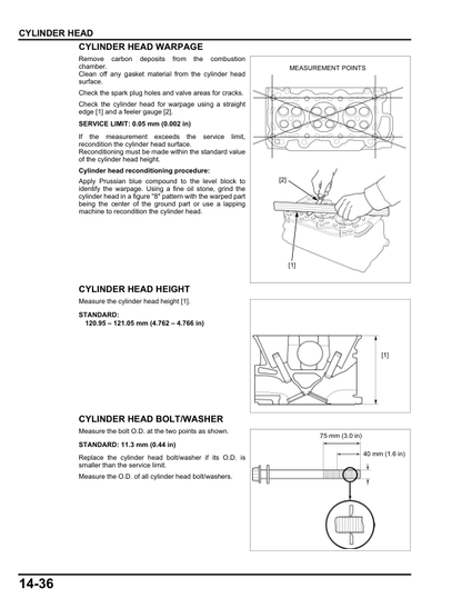 Manuale di servizio fuoribordo Honda BF200D BF225D BF250D